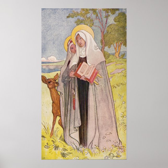 Larsson - Sankta Birgitta Poster (Framsidan)