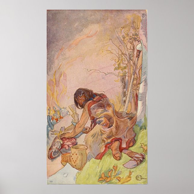 Larsson - stenåldern poster (Framsidan)