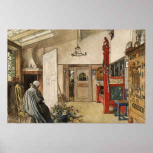 Larsson - Studio (från hemmet) Poster