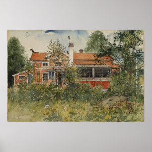 Larsson - stugan (från ett hem) poster