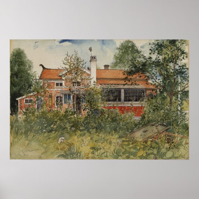 Larsson - stugan (från ett hem) poster (Framsidan)