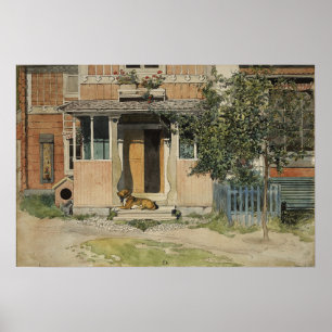 Larsson - Verandan (Från Ett Hem) Poster