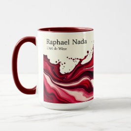 L'Art de Wine Aesthetic Fransk Mugg