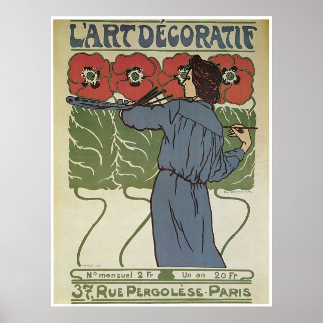 L'Art Decoratif Poster (Framsidan)