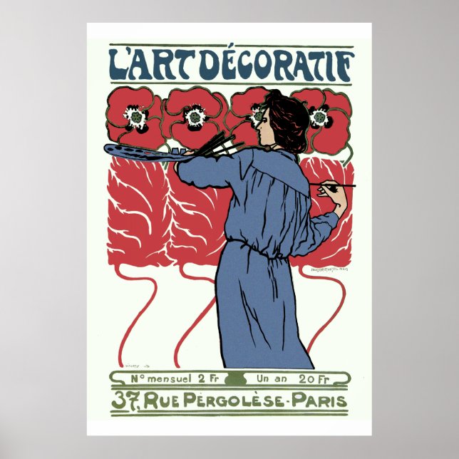 L'Art Decoratif Poster (Framsidan)