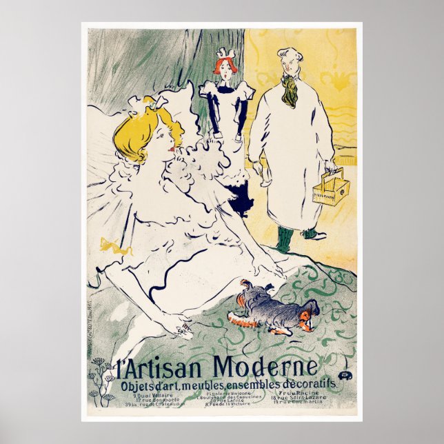 L'artisan Moderne Poster (Framsidan)