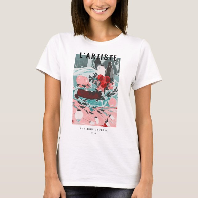 l'artist Graphic print T-shirt (Framsida)