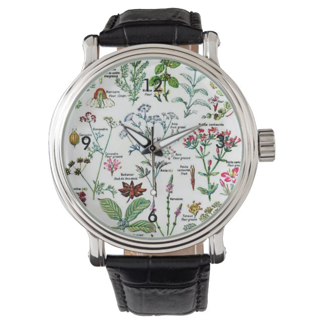 Larusse Digestive Plants Natature Garden Art Armbandsur (Framsida)