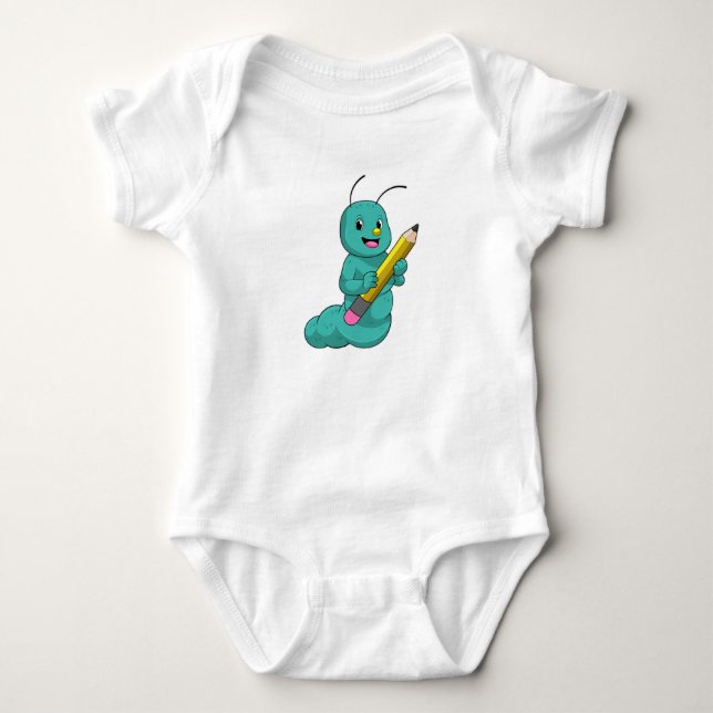 Larv med penna t shirt (Framsida)