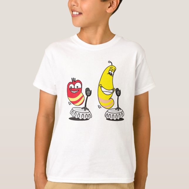 larva - sjunga t-shirt (Framsida)