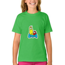 larva tecknad Sticker