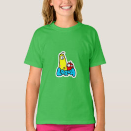 larva tecknad Sticker T Shirt