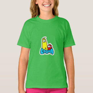 larva tecknad Sticker T Shirt