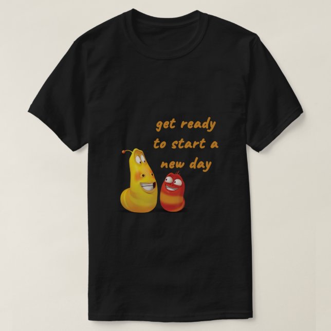 Larva tuba tecknad Classic T-Shirt (Design framsida)