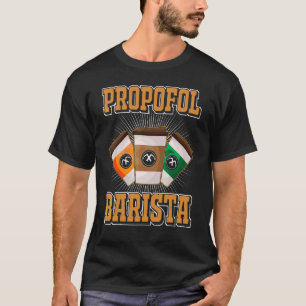 Laryngoskop och intensiv anestesi Barista T Shirt