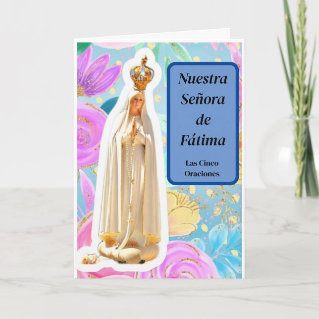 Las 5 oraciones reveladas por la Virgen de Fátima Kort (Framsida)