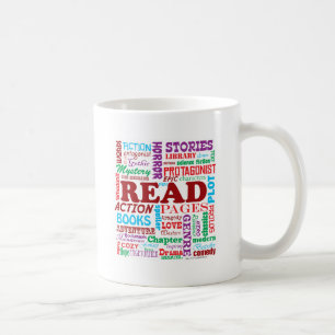 Läs alla om det! kaffemugg