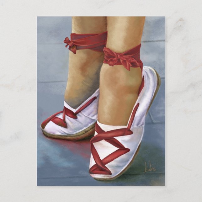 Las alpargatas vykort (Framsida)