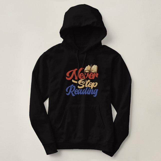 Läs är min favoritsport. Sluta aldrig läsa Pu T Shirt (Design framsida)