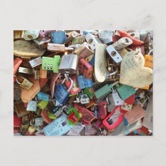 Lås av Kärlek (3) Vykort (Framsida)