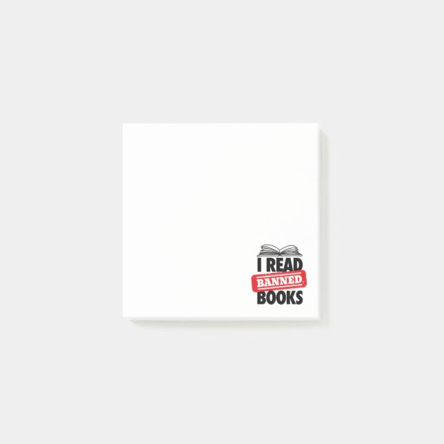 Läs Bannade anteckningar efter Bokar Post-it Block (Framsida)