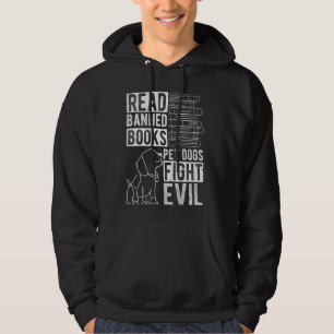 Läs Banngardet Bokar PET HUNDAR-KAMP EVIL Läs Boka Hoodie