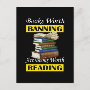 Läs Banngarin Bokar Bibrarian Bookworm Bok Reader Vykort