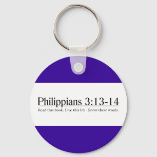 Läs bibelPhilippians3:13 - 14 Nyckelring