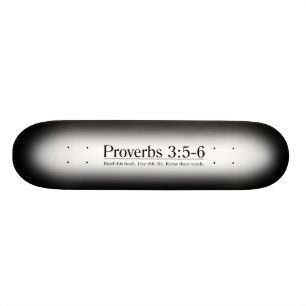 Läs bibelProverbs3:5 - 6 Mini Skateboard Bräda 18,7 Cm