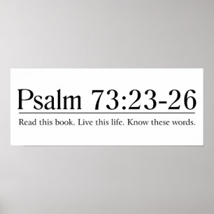 Läs bibelPsalm73:23 - 26 Poster