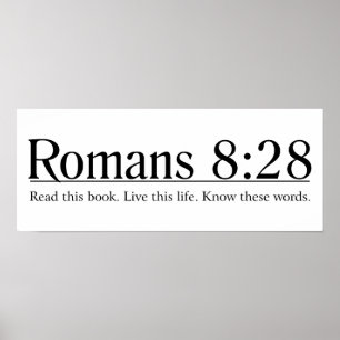 Läs bibelRomans8:28 Poster