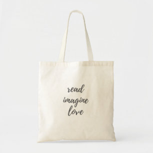 Läs, Bild, Kärlek Tote Bag Tygkasse