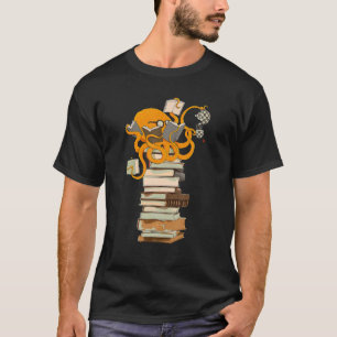 Läs bläckfisk, te, kaffe och Bokar T Shirt
