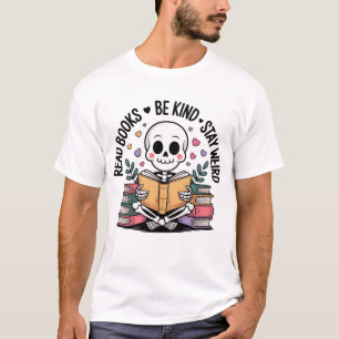 Läs Bokar Be om vänlighet, stanna Konstig T Shirt
