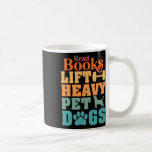 Läs Bokar Hiss Heavy Pet Hundar Funny Retro Gym Bo Kaffemugg<br><div class="desc">Läs Bokar Hiss Heavy Pet Hundar Funny Retro Gym Bok Älskare</div>