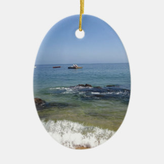 Las Caletas strand på Puerto Vallarta, Mexico Julgransprydnad Keramik