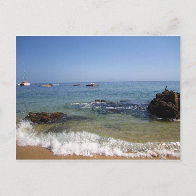 Las Caletas-stranden i Puerto Vallarta, Mexiko Vykort (Framsida)