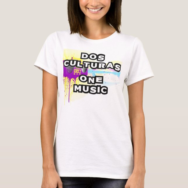 Las Caprice "DOS Culturas bästa spagetti för en Tee Shirt (Framsida)