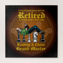 Läs & Chess Grand Master Puzzle Pussel