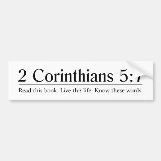 Läs Corinthians5:7 för bibel 2 Bildekal