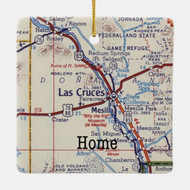 Las Cruces New mexico jul Ornament (Baksida)