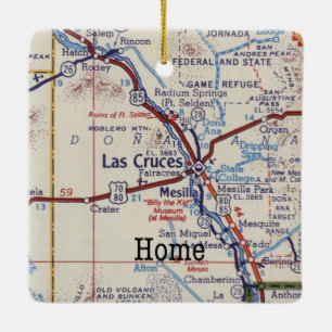 Las Cruces New mexico julprydnad Julgransprydnad Keramik