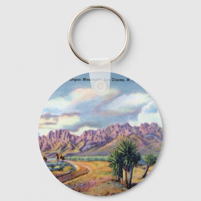 Las Cruces New mexico Organ Mountains Nyckelring (Framsida)