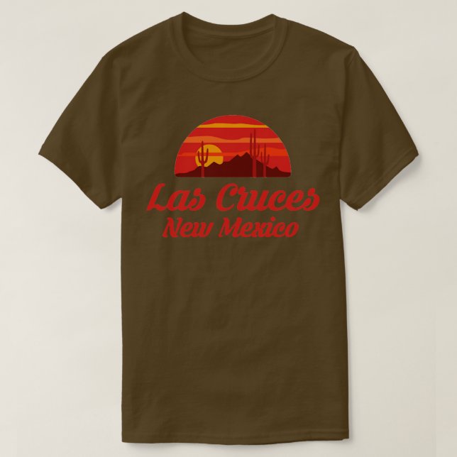 Las Cruces New mexico Shirt NM State Home City Tou T Shirt (Design framsida)