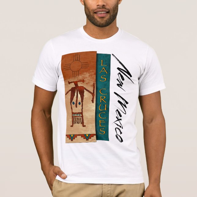 Las Cruces som är ny - mexico T Shirt (Framsida)