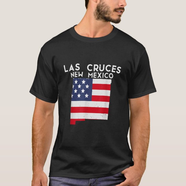 Las Cruces USA State America Travel New Mexican Ne T Shirt (Framsida)