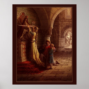 Las Cruzadas de Gustave Dore a färg 7 Poster