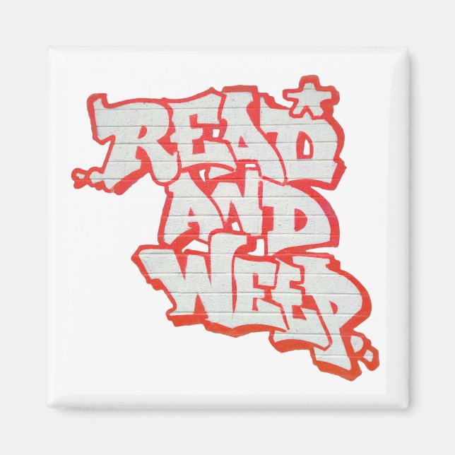 Läs dem och Weep. Magnet (Framsidan)