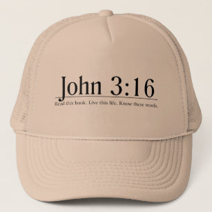Läs den bibelJohn 3:16 Truckerkeps