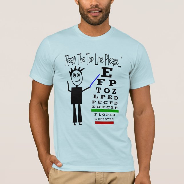 "Läs det bästa fodrar behar",--Ögat kartlägger T Shirt (Framsida)